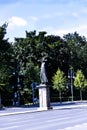 Statue in the Tiergarten in Berlin Germany